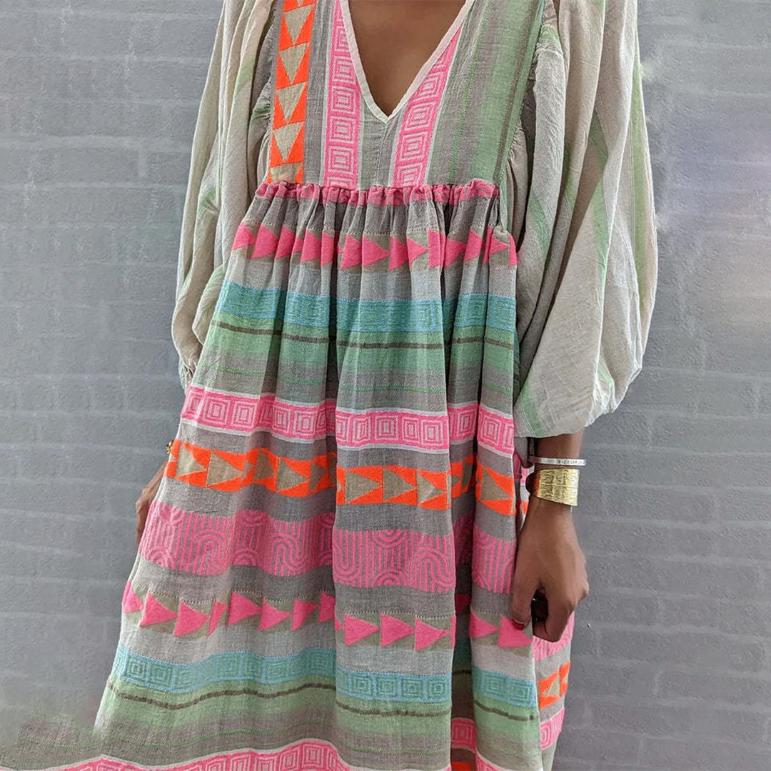 Jessenia - Comfortable Boho Dress