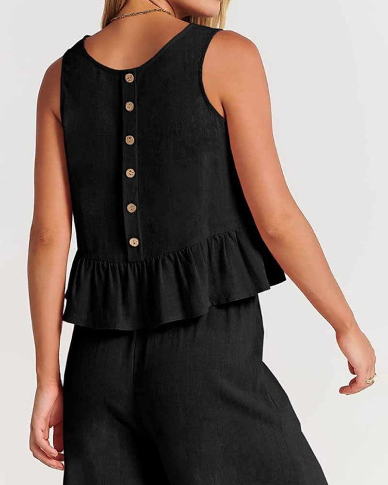 Roxanne - Chic Ruffled Set