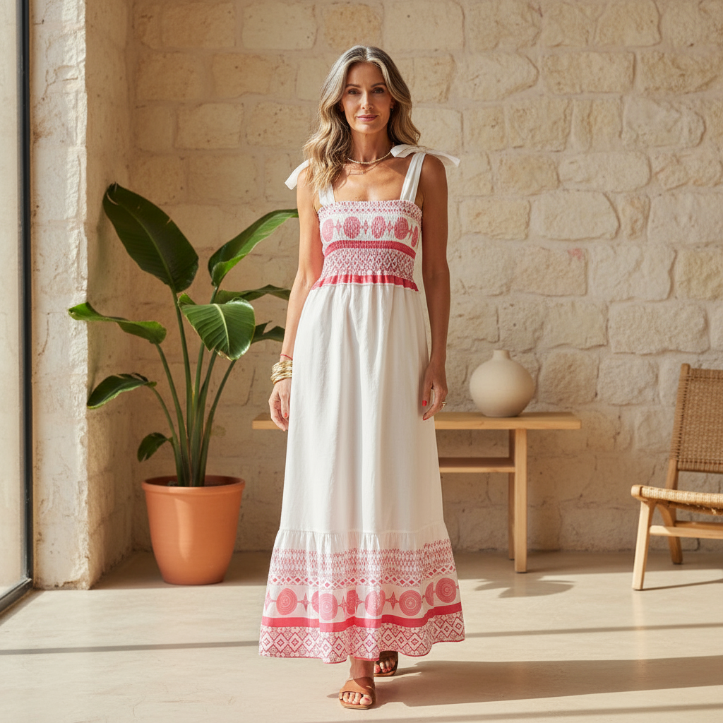 Rianna - Bohemian Summer Maxi Dress