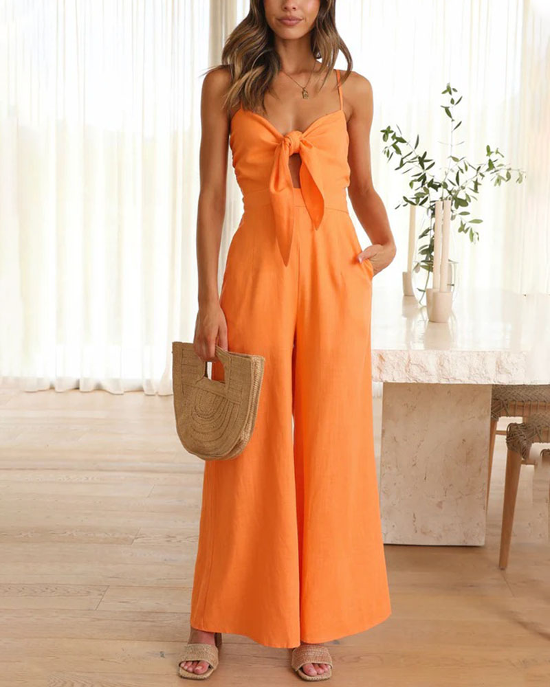 Jholine - Classic Summer Jumpsuit