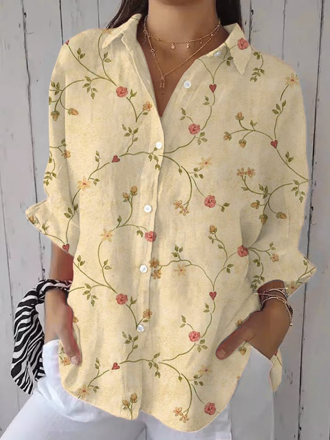 Yara | Desert Bloom Blouse