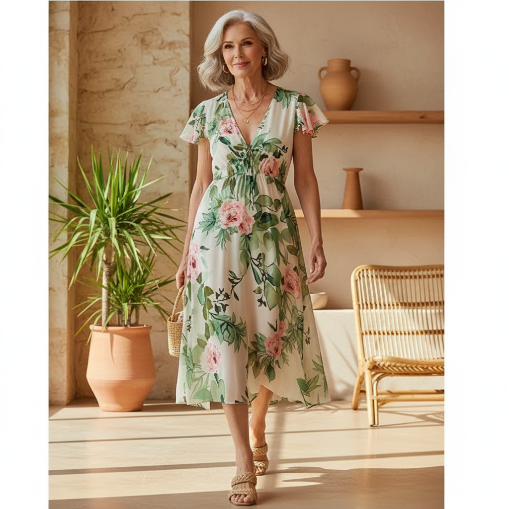 Nirella - Floral Breeze Dress