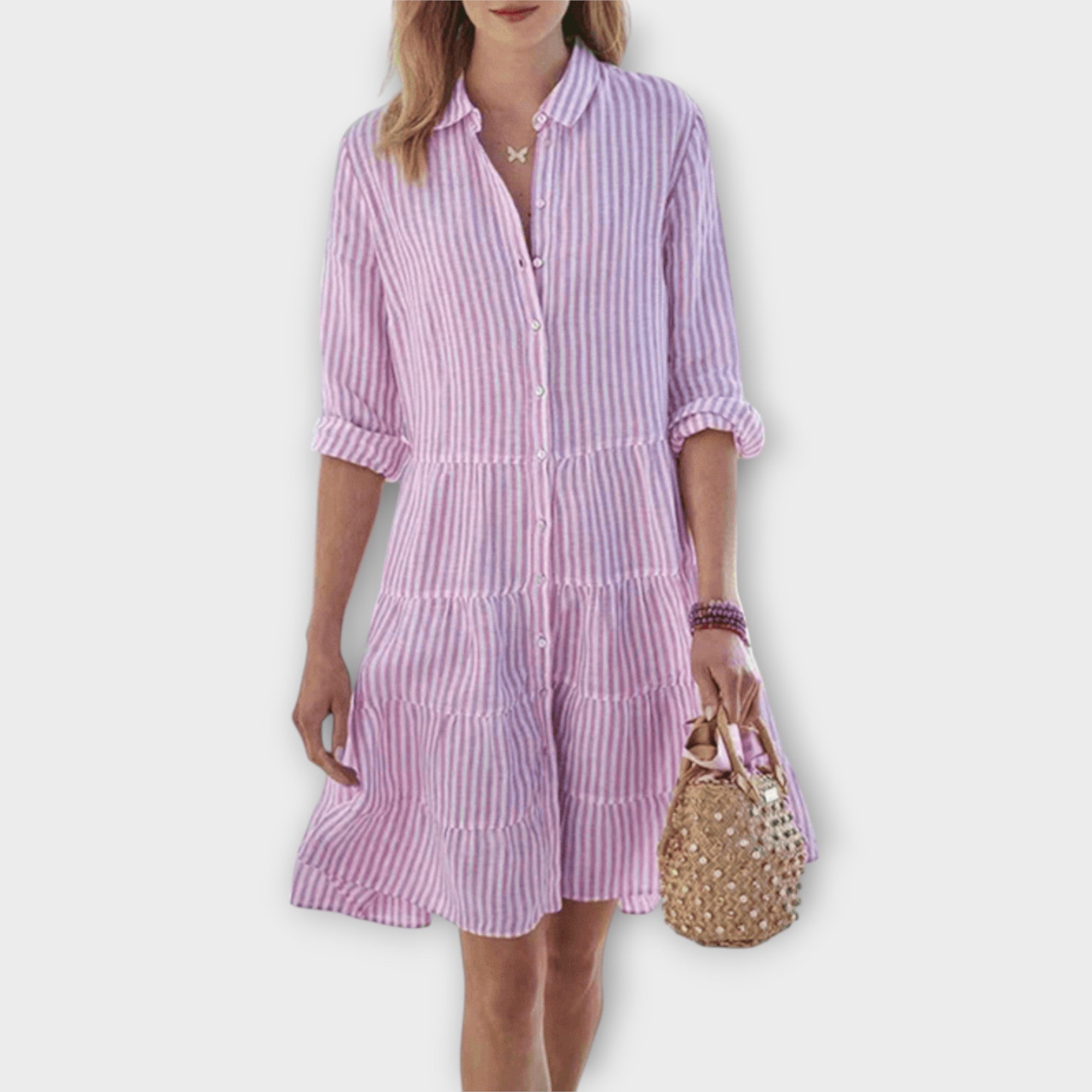 Nadie - Striped Breezy Dress